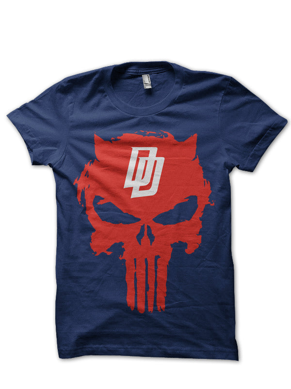 Daredevil Navy Blue Tee Hoodie, Sweatshirt | CoreVibeTees.com