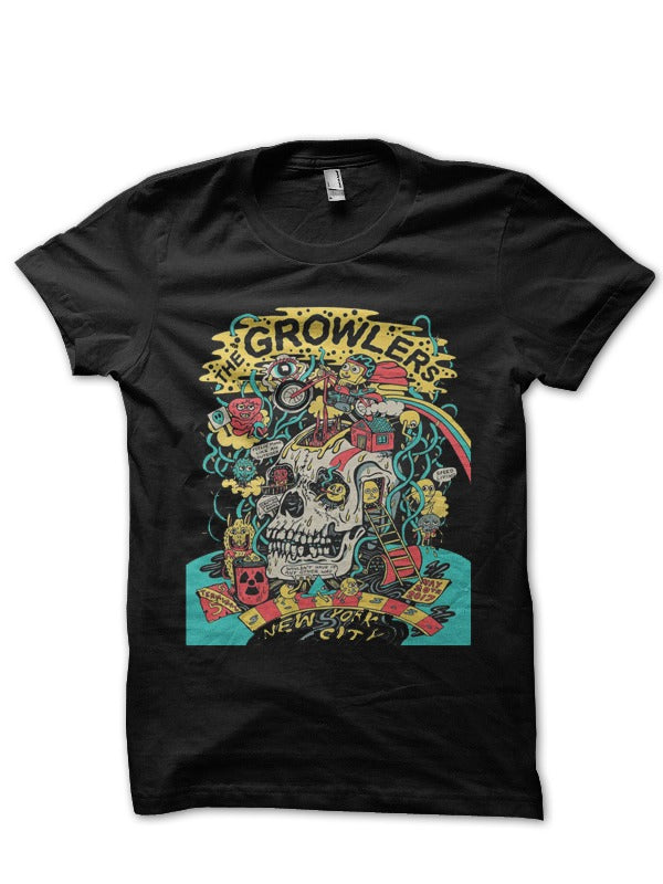 The Growlers Black T-Shirt Hoodie, Sweatshirt | CoreVibeTees.com