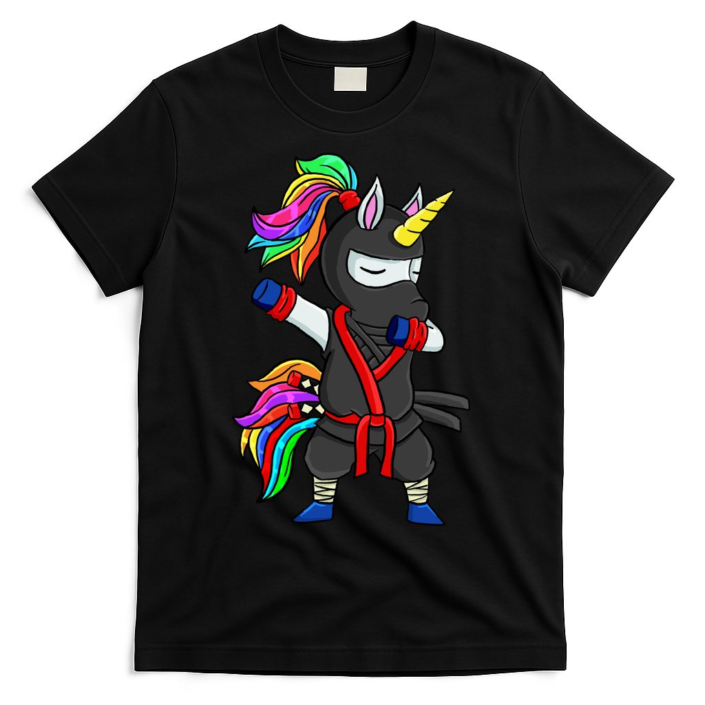 Dabbing ninja unicorn T-Shirt Hoodie, Sweatshirt | CoreVibeTees.com