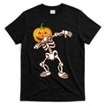 Dabbing Skeleton Pumpkin Head T-Shirt Hoodie, Sweatshirt | CoreVibeTees.com