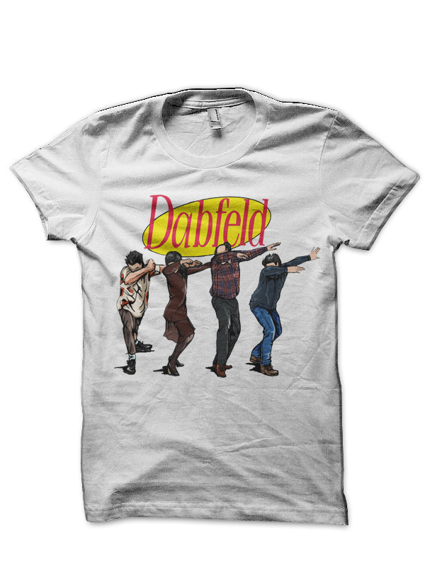 Dabfeld White T-Shirt Hoodie, Sweatshirt | CoreVibeTees.com