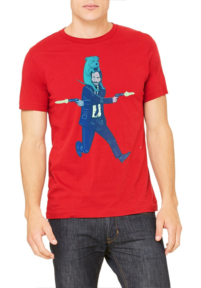 John Wick Red Half Sleeve T-Shirt Hoodie, Sweatshirt | CoreVibeTees.com