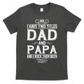Dad And Papa Rock The Both T-Shirt Hoodie, Sweatshirt | CoreVibeTees.com