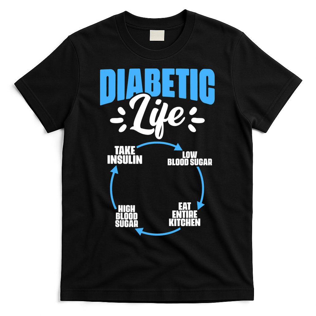 Diabetes Awareness Diabetic Life Diabetes Warrior T-Shirt Hoodie, Sweatshirt | CoreVibeTees.com