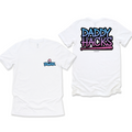 BatWrapz "Daddy Hacks" Adult Tee - White Hoodie, Sweatshirt | CoreVibeTees.com