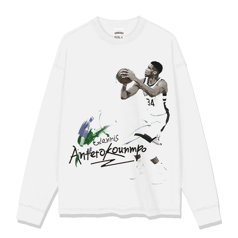 Giannis Antetokounmpo Sweatshirt NBA 2024 T-Shirts, Hoodie | CoreVibeTees.com (Image 1)