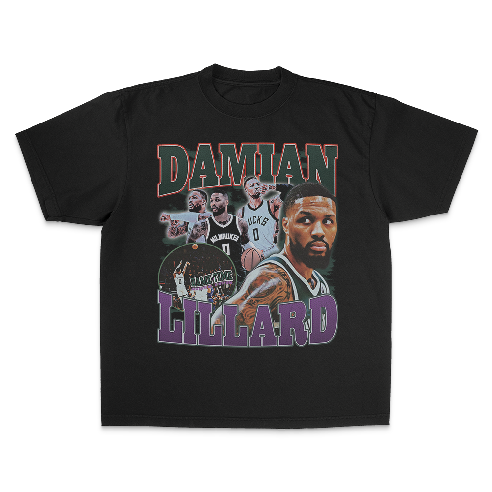 Damian Lillard Tee Hoodie, Sweatshirt | CoreVibeTees.com (Image 1)