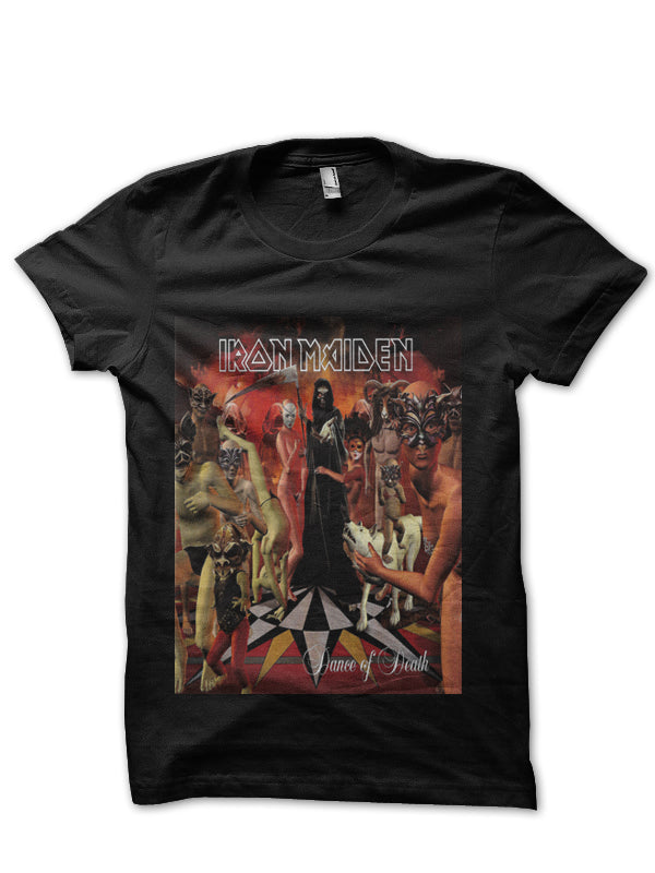 Iron Maiden Dance Of Death Black T-Shirt Hoodie, Sweatshirt | CoreVibeTees.com