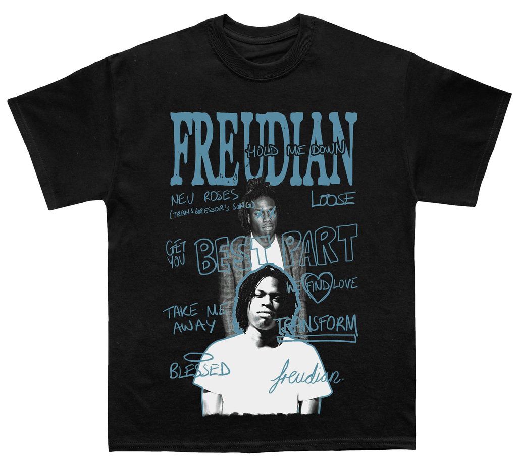 Daniel Caesar "Freudian" Sketchbook TEE Hoodie, Sweatshirt | CoreVibeTees.com (Image 1)