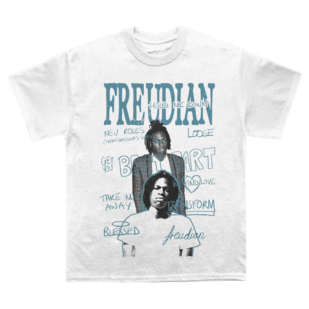 Daniel Caesar "Freudian" Sketchbook TEE Hoodie, Sweatshirt | CoreVibeTees.com (Image 2)