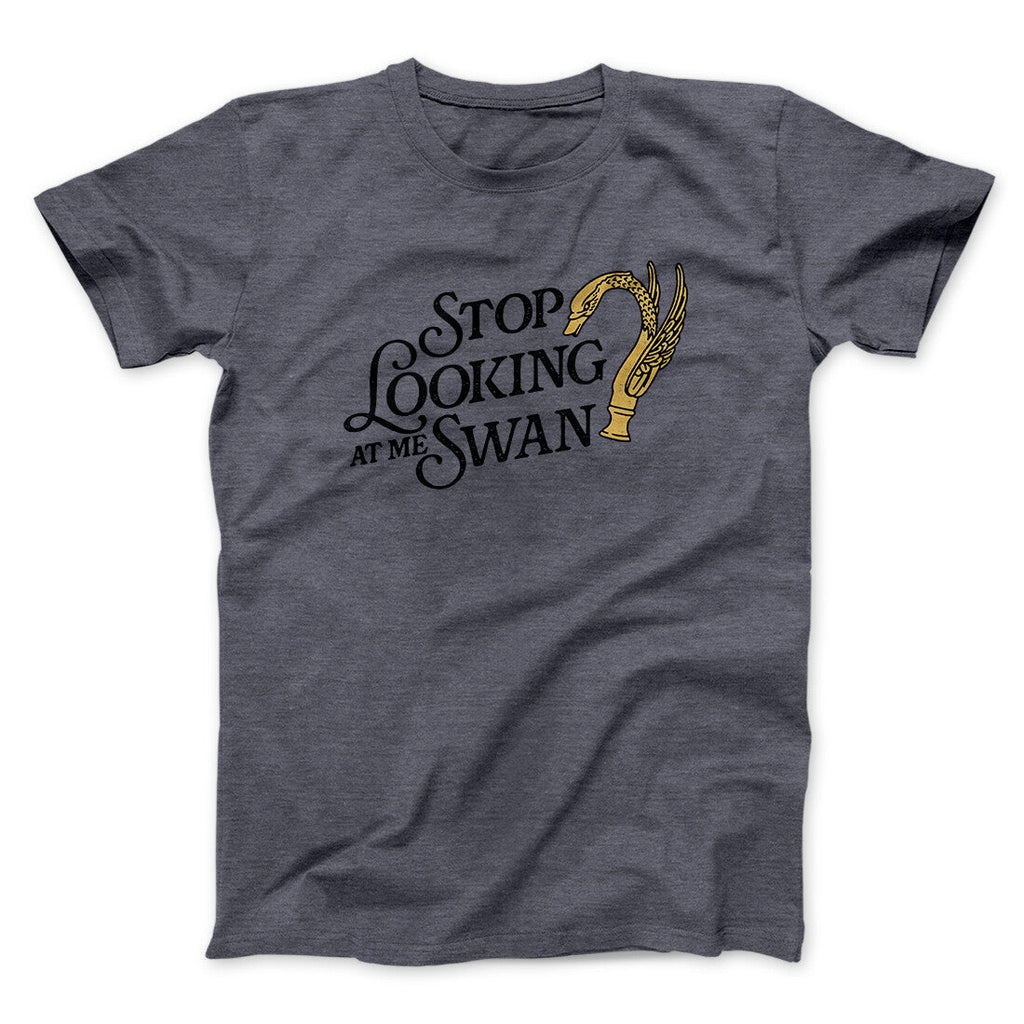 Stop Looking At Me Swan Men/Unisex T-Shirt Hoodie, Sweatshirt | CoreVibeTees.com (Image 3)