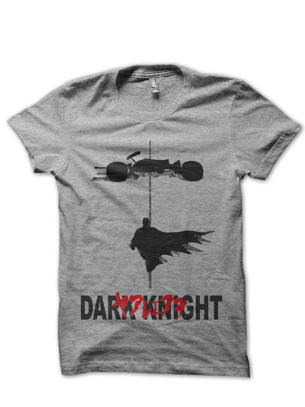 Dark Knight Grey Tee Hoodie, Sweatshirt | CoreVibeTees.com