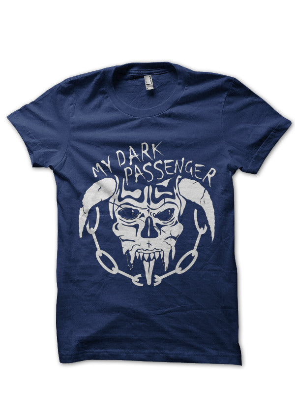 Dark Passenger Navy Blue Tee Hoodie, Sweatshirt | CoreVibeTees.com