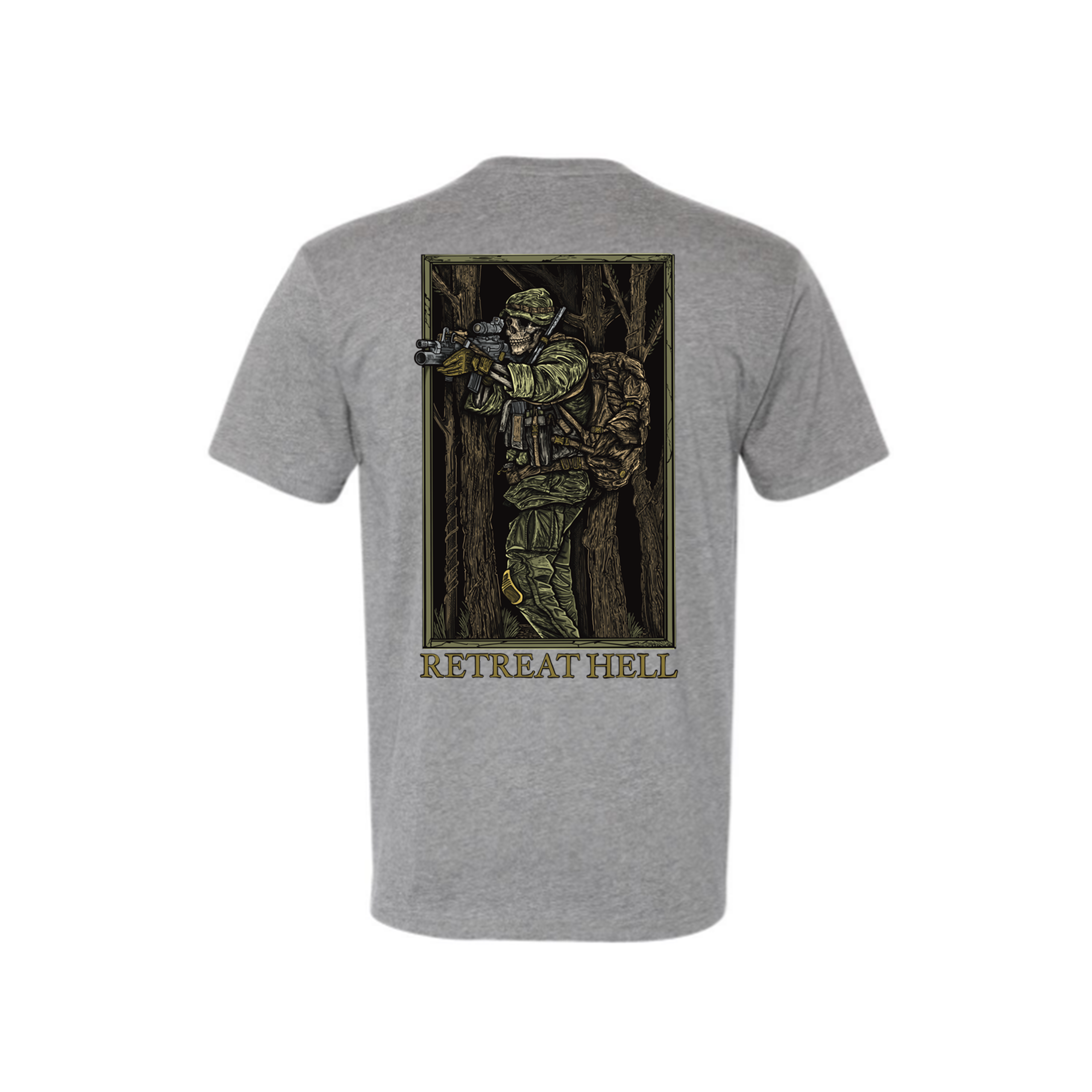 Retreat Hell Tee Hoodie, Sweatshirt | CoreVibeTees.com (Image 5)