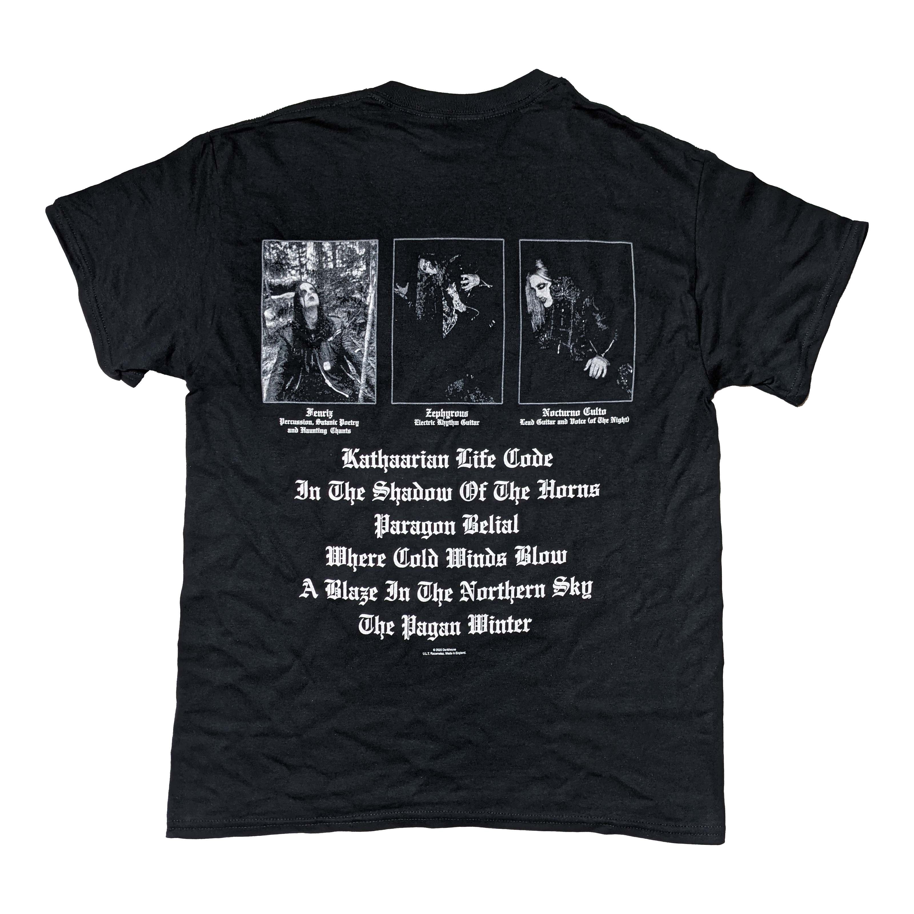 Darkthrone - A Blaze In The Northern Sky (Album Back) t-shirt Hoodie, Sweatshirt | CoreVibeTees.com (Image 3)