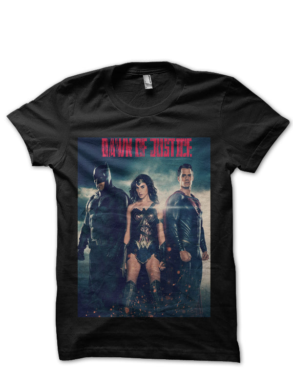 Dawn Of Justice Black T-Shirt Hoodie, Sweatshirt | CoreVibeTees.com