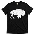 Distressed Buffalo Retro Bison Animal Lover T-Shirt Style001 Hoodie, Sweatshirt | CoreVibeTees.com