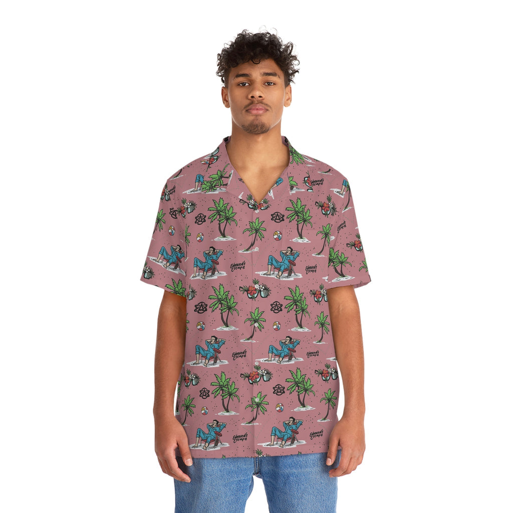 Edmund's Escape Pink Hawaiian Shirt Hoodie, Sweatshirt | CoreVibeTees.com (Image 3)