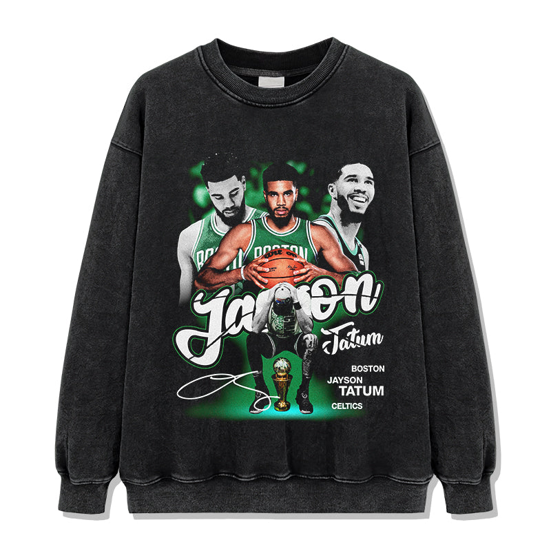 Jayson Tatum Sweatshirt NBA 2024 Style007 T-Shirts, Hoodie | CoreVibeTees.com (Image 4)