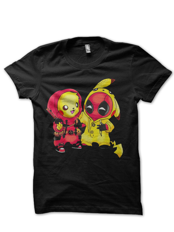 Deadpool Black Half Sleeve T-Shirt Hoodie, Sweatshirt | CoreVibeTees.com