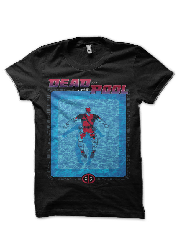 Deadpool In The Pool Black T-Shirt Hoodie, Sweatshirt | CoreVibeTees.com