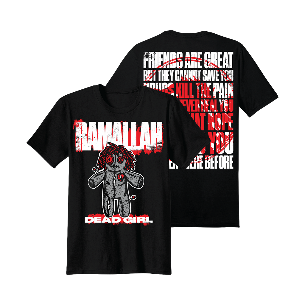 Ramallah - Dead Girl T-Shirt Hoodie, Sweatshirt | CoreVibeTees.com (Image 1)