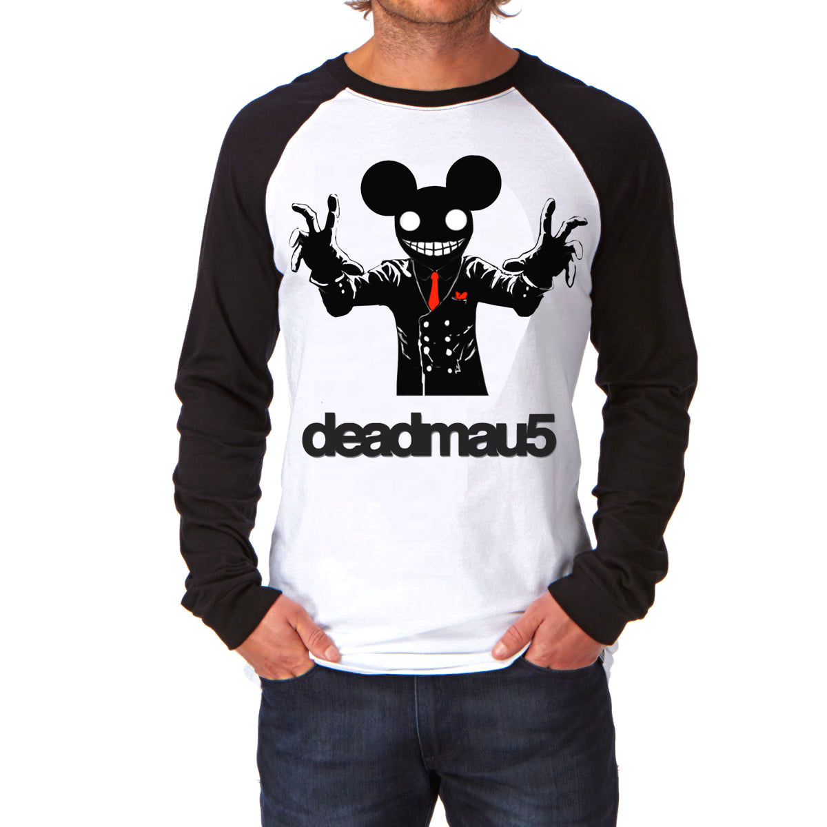 Deadmau Raglan Tee Hoodie, Sweatshirt | CoreVibeTees.com