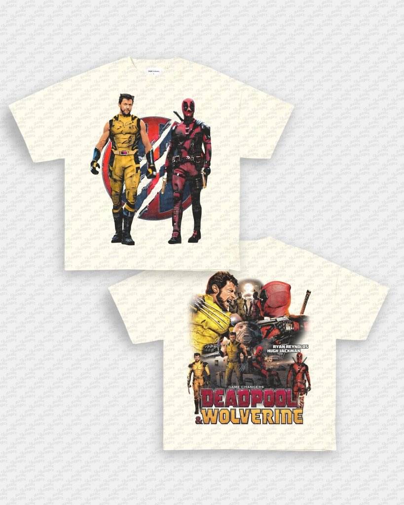 DEADPOOL AND WOLVERINE V2 TEE - [DS] Hoodie, Sweatshirt | CoreVibeTees.com (Image 2)