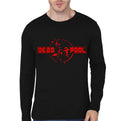 Deadpool Black Full Sleeve Tee Style002 Hoodie, Sweatshirt | CoreVibeTees.com