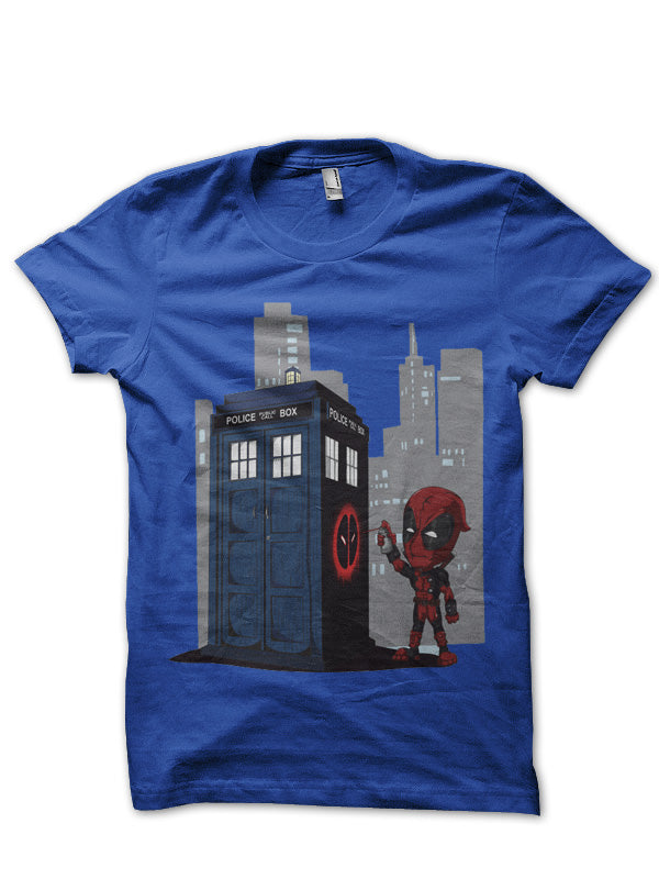 Deadpool Royal Blue Tee Hoodie, Sweatshirt | CoreVibeTees.com