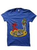 Deadpool Blue Tee Style001 Hoodie, Sweatshirt | CoreVibeTees.com