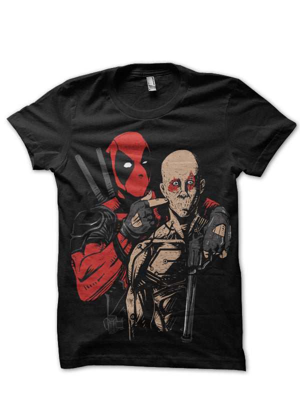 Deadpool Gun Black T-Shirt Hoodie, Sweatshirt | CoreVibeTees.com