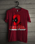 Deadpool Maroon Tee (Red & Blue Available) Hoodie, Sweatshirt | CoreVibeTees.com