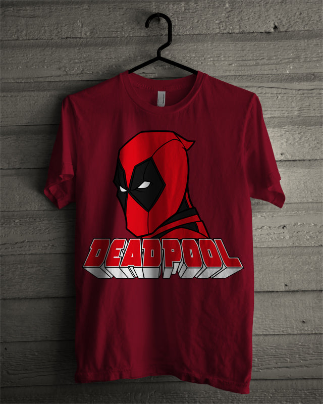 Deadpool Maroon Tee (Red & Blue Available) Hoodie, Sweatshirt | CoreVibeTees.com