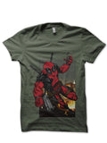 Deadpool Dark Green T-Shirt Hoodie, Sweatshirt | CoreVibeTees.com