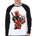 Deadpool Raglan T-Shirt Hoodie, Sweatshirt | CoreVibeTees.com