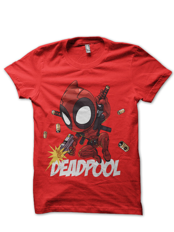 Deadpool Red Tee Hoodie, Sweatshirt | CoreVibeTees.com
