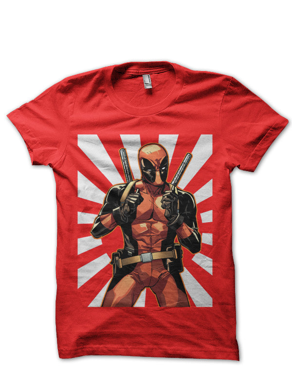 Deadpool Red T-Shirt Style009 Hoodie, Sweatshirt | CoreVibeTees.com