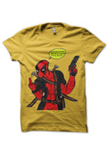 Deadpool Yellow T-Shirt Hoodie, Sweatshirt | CoreVibeTees.com