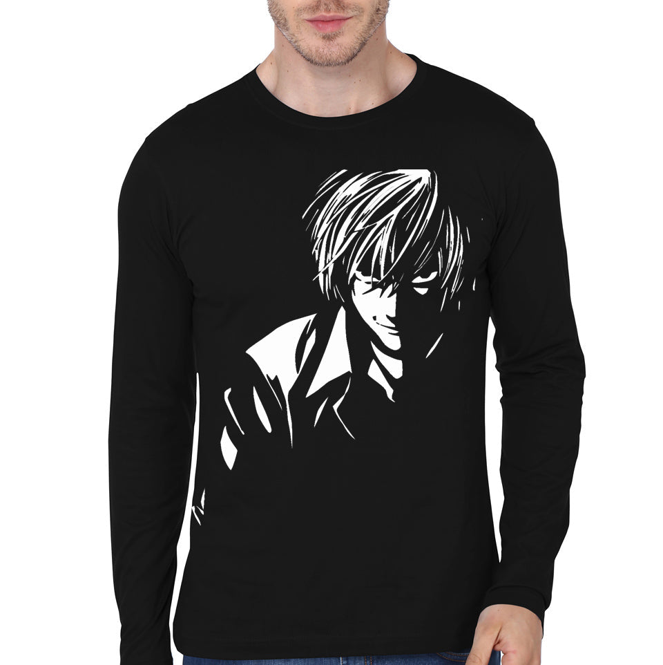 Deathnote Black Full Sleeve T-Shirt Style001 Hoodie, Sweatshirt | CoreVibeTees.com