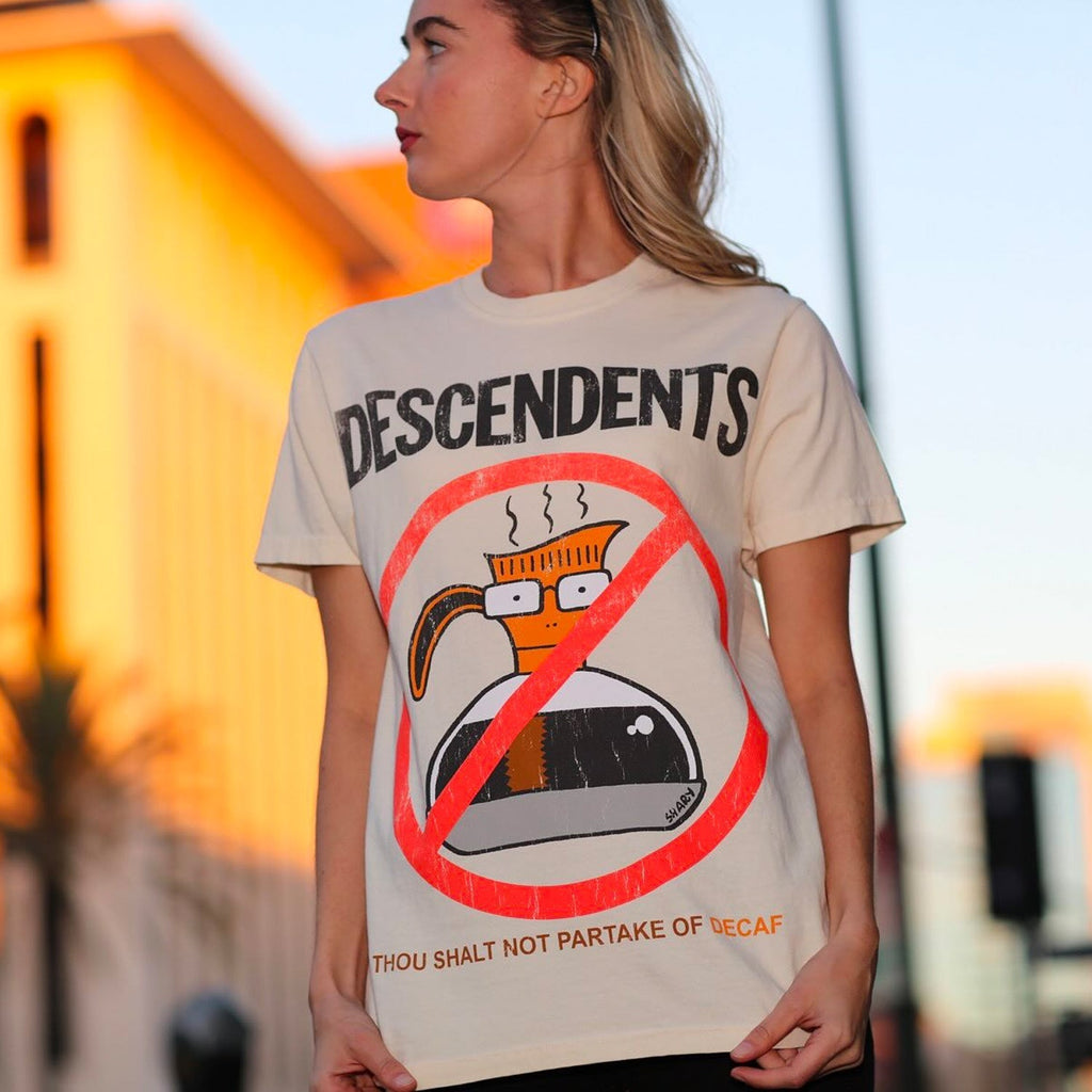 Decaf Tee (Ivory) Hoodie, Sweatshirt | CoreVibeTees.com (Image 2)