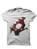 Deadpool White Tee Style005 Hoodie, Sweatshirt | CoreVibeTees.com