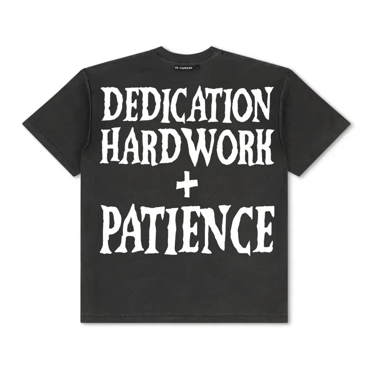 DEDICATION HARDWORK + PATIENCE TEE Hoodie, Sweatshirt | CoreVibeTees.com (Image 2)