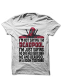 Deadpool White Tee Style003 Hoodie, Sweatshirt | CoreVibeTees.com