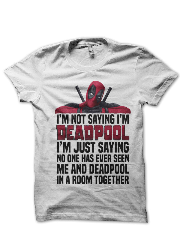 Deadpool White Tee Style003 Hoodie, Sweatshirt | CoreVibeTees.com