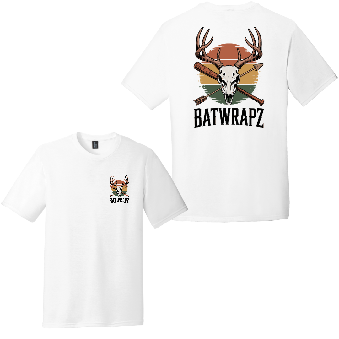 BatWrapz Baseball Field to Forest Youth T-Shirt - White Hoodie, Sweatshirt | CoreVibeTees.com (Image 1)