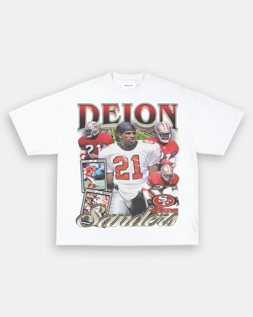 DEION SANDERS 49ERS TEE Hoodie, Sweatshirt | CoreVibeTees.com (Image 2)