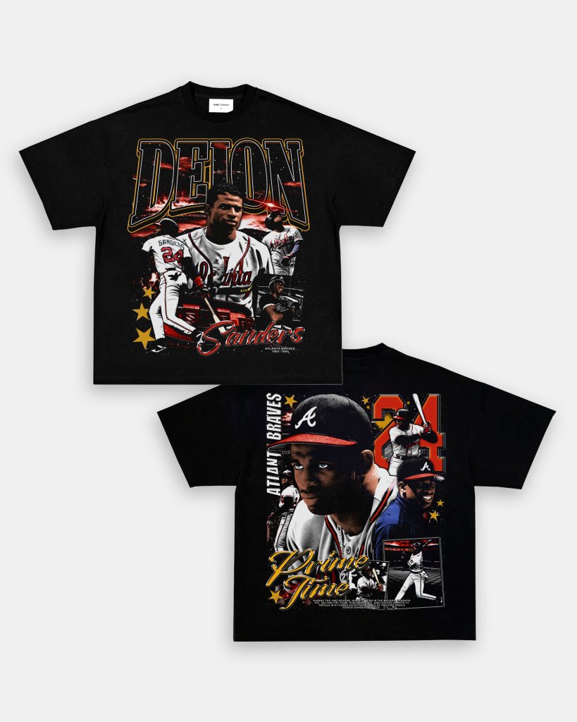 DEION SANDERS - BRAVES TEE - [DS] Hoodie, Sweatshirt | CoreVibeTees.com (Image 2)