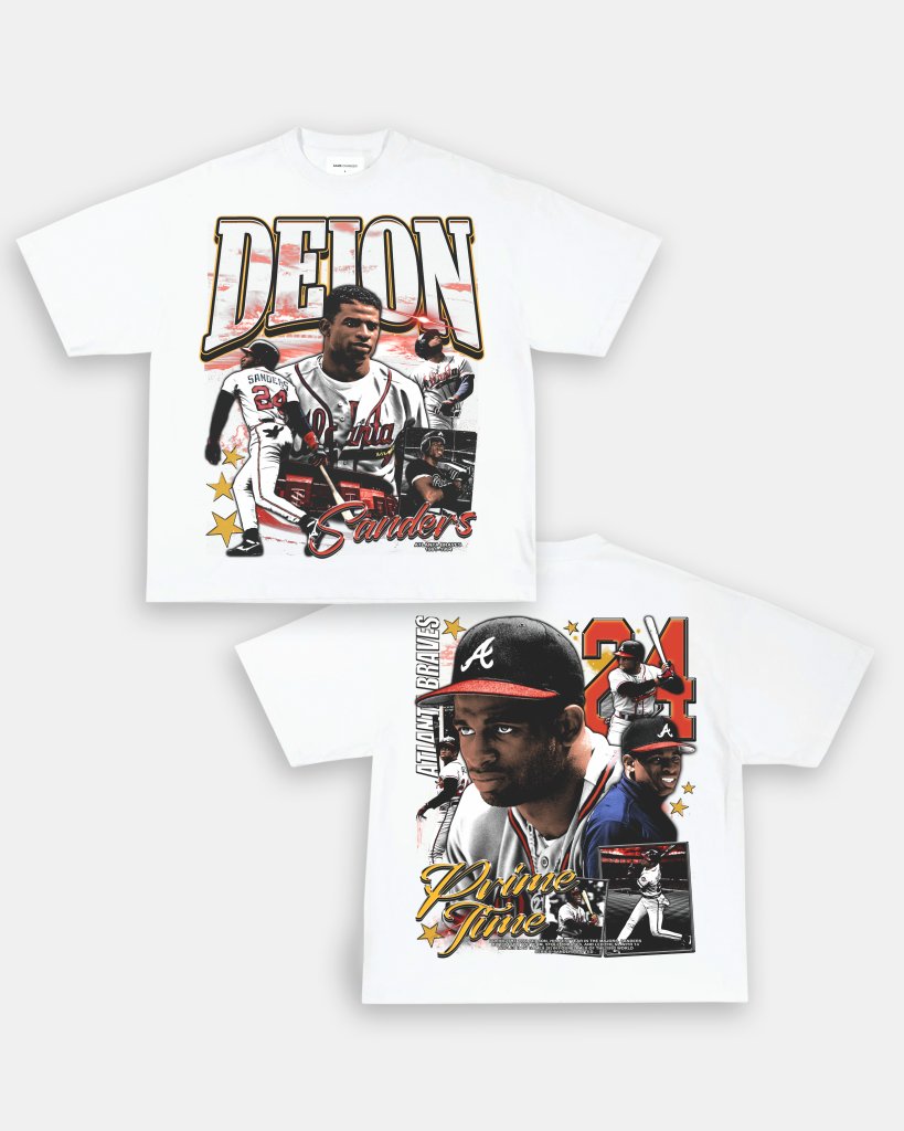 DEION SANDERS - BRAVES TEE - [DS] Hoodie, Sweatshirt | CoreVibeTees.com (Image 1)