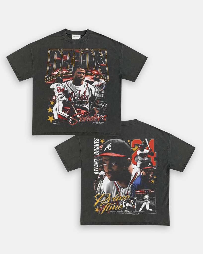 DEION SANDERS - BRAVES TEE - [DS] Hoodie, Sweatshirt | CoreVibeTees.com (Image 4)